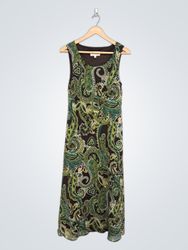 STUDIO I ärmelloses Kleid mit Paisley-Muster