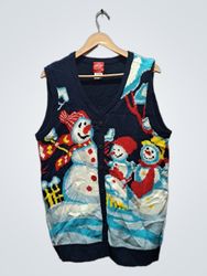My Christmas Party Sweater 100% Acrylic Vest