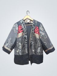 Chico's Paisley Print Jacket