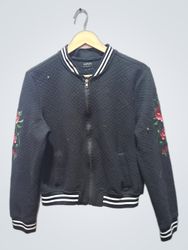 Giacca bomber trapuntata Ashley Outerwear con rica..