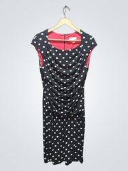 Dressbarn Polka Dot Sheath Dress