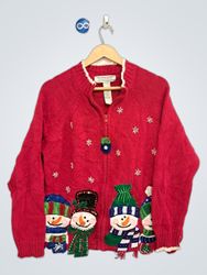Troisième cardigan de Noël femme International Sno..