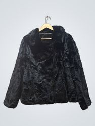 G by Giuliana Black Label Faux Fur Jacket