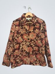 Napa Valley Floral Print Blazer