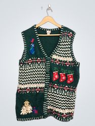Holiday Editions Christmas Sweater Vest