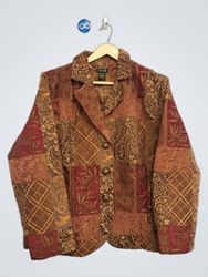 ELCC Women's Patchwork Blazer