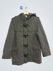 TOPMAN Grey Duffle Coat