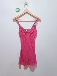 Rosa Rüschiges Unterkleid