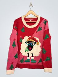 33 Degrees Christmas Sheep Ugly Sweater