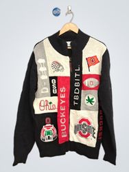 Ohio State Buckeyes Vollreißverschluss-Pullover