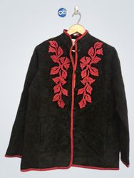 Linea by Louis Dell'Olio Schwarze Jacke mit roter ..