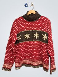 Paul Harris Design Schneeflocken-Fair-Isle-Strickr..