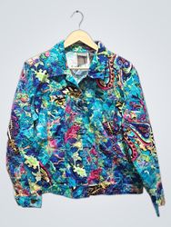 Additions by Chico's Veste pour femme à imprimé ca..