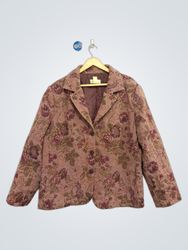 Dressbarn Floral Blazer