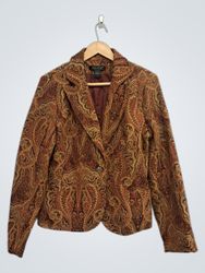 Jared Ross Paisley Blazer