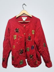 Great Cavalier by St. Paul Red Christmas Sweater