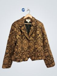 ERIN LONDON Women's Brocade Blazer