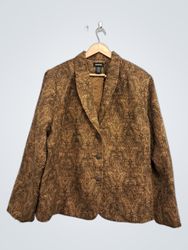 Avenue Paisley Pattern Blazer