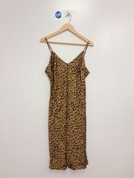 A New Day Leopard Print Slip Dress
