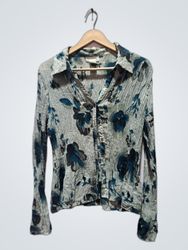WORTHINGTON Floral Print Blouse