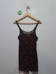 Jones New York Floral Print Mesh Cami Top