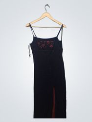 Le Chateau Velvet Dress