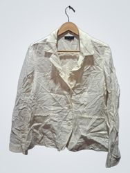 Alfani White Linen Blend Blazer