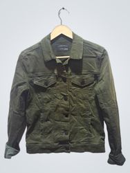 ARTICLES OF SOCIETY LOS ANGELES Green Denim Jacket