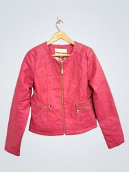 Delicacy Faux Lederjacke