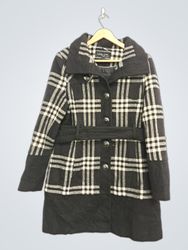 Abrigo de cuadros Black Rivet