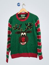 Ugly Christmas Sweater Reindeer