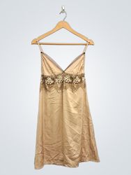 Women's Lace Trim Slip Dress