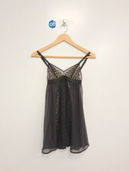 Black babydoll negligee