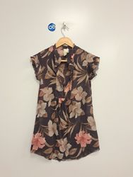 Haut imprimé floral Daisy & Clack