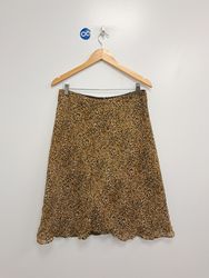 Leopard Print Skirt