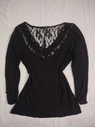 Tally Weijl Top a maniche lunghe con schiena in pi..