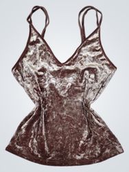 American Eagle Outfitters Velvet Cami Top