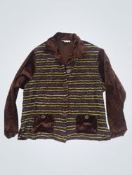 Rafael women's striped corduroy jacket