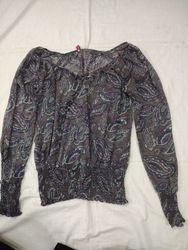Orsay Paisley Print Long Sleeve Blouse