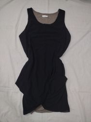 Cache Cache Ärmelloses Schwarzes Kleid