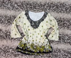 Women's Floral Lace Blouse