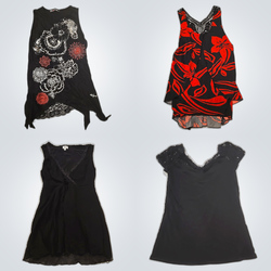 Y2k gothic tops bundle - FT DESIGUAL