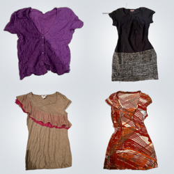 Y2k unique tops and dress bundle