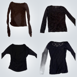 Y2K Lace Blouses Bundle