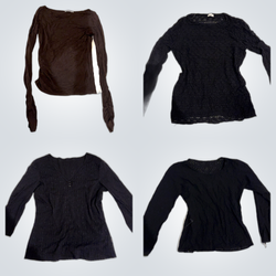 Y2K Long Sleeve Blouses