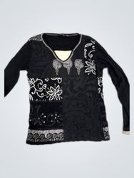 Y2k Long Sleeve Euro Tops