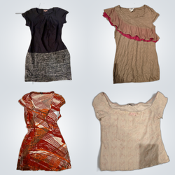 Y2k unique tops and dress bundle