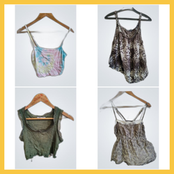 Y2K Grunge Cami Tops