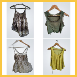 Top en cami grunge Y2K