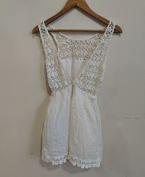 White Lace Romper